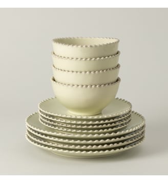 Set Table 12 Pièces avec Bol Pearl Costa Nova