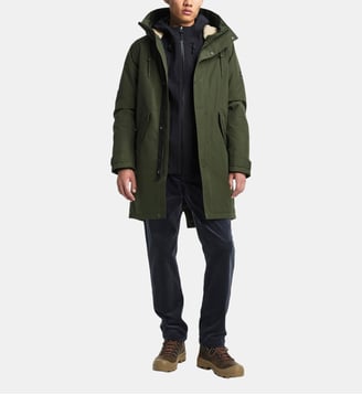 Parka fishtail à capuche GORE-TEX - Aigle - Kaki