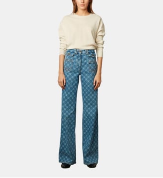 Jean flare à monogramme - ANNA - Gerard Darel - Jean