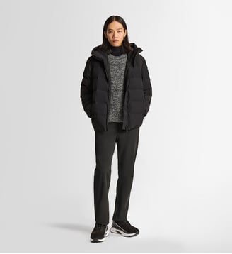 Blouson slim avec capuche court - Fusalp - Noir