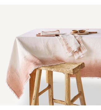 Nappe en lin tie and dye Sunrise - AM.PM - Écru