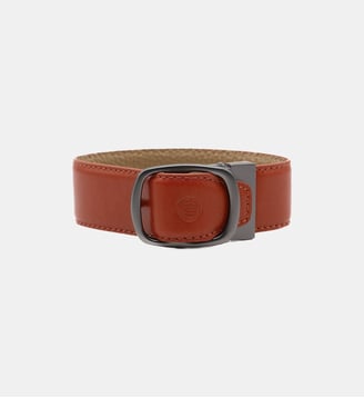 Ceinture en cuir réversible - Serge Blanco - Marron