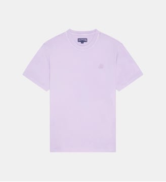 T-shirt en coton teinture minérale - Vilebrequin - Kunzite