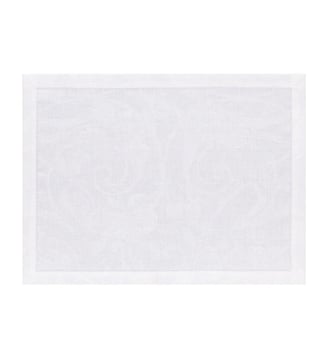 Set de table Ble Tivoli - Le Jacquard Francais - Blanc