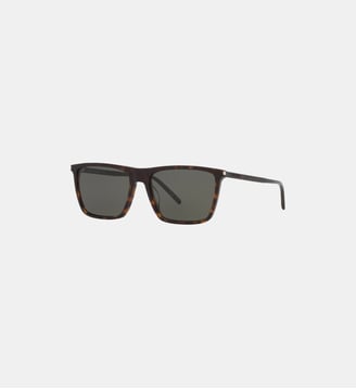 Lunettes de soleil Rectangulaire SL 668 - Saint Laurent - Écaille