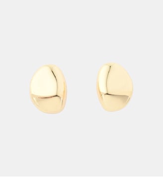Boucles d'oreilles galets - Collection Recyclée - Balaboosté - Doré
