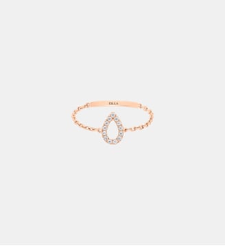 Bague Poire Magic Touch Grand Modèle - Djula - Or rose