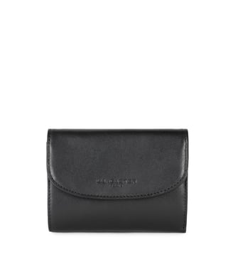 Portefeuille dos à dos en cuir - Lancaster - Noir