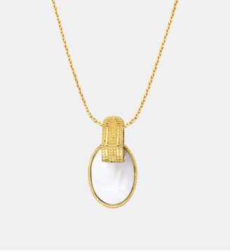 Collier   - Ashanti - Satellite - Blanc