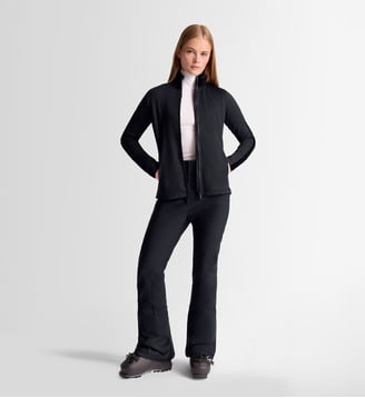 Veste légère stellaria col montant coupe ajustée - Fusalp - Noir
