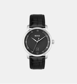 MONTRE BOSS NOIRPCE. - BOSS - Argenté