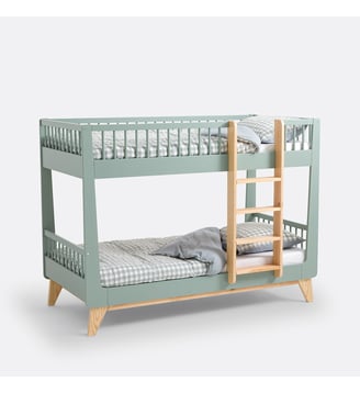 Lits superposés - La Redoute Interieurs - Vert de gris