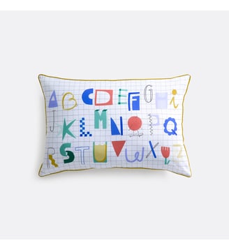 Housse de coussin, 60x40 cm - La Redoute Interieurs - Multicolore