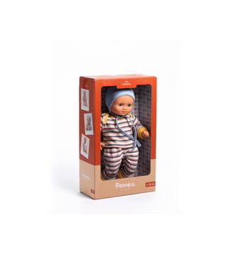 Pomea - Poupées - Baby Canary - Djeco - Multicolore