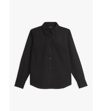 chemise classique - Agnès b. - Noir