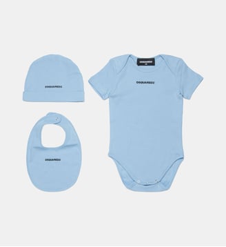 Set de naissance court et de marque - Dsquared2 - Brouillard bleu