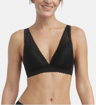 Soutien-gorge triangle sans armatures Daily Dentelle - Dim - Noir
