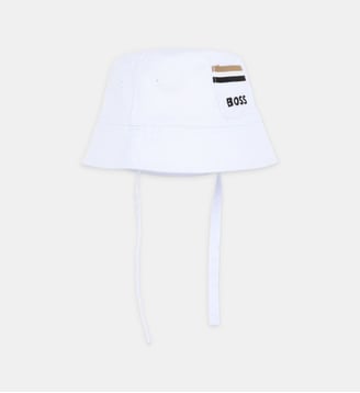 Bob avec attaches - BOSS Kidswear - Blanc