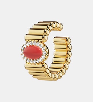 Boucles D'Oreilles Les Calanques - APM Monaco - Jaune
