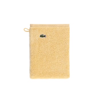 Gant de toilette  en coton - Lacoste Home - Beige