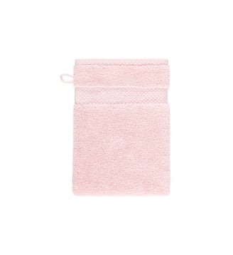 Gant de toilette  en coton - Ralph Lauren Home - Rose