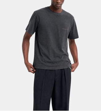 T-shirt avec sérigraphie moto noir - The Kooples - Noir clair
