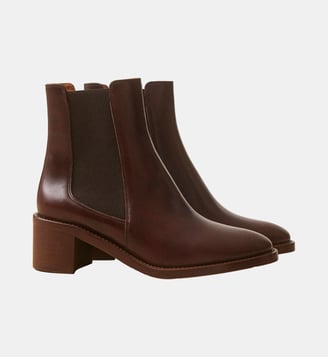 Bottines à talons en cuir Numéro 289 Rivecour