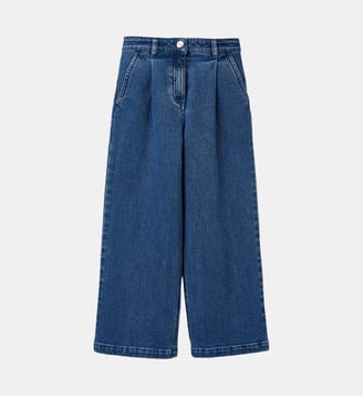 Pantalon large en denim Cyrillus