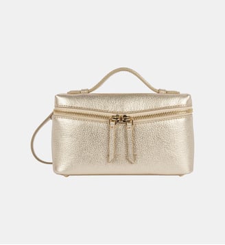 Petit sac boite Milano Trésor en cuir - Lancaster - Or