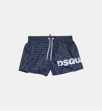 Boxer de bain avec logo - Dsquared2 - Noir