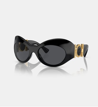 Lunettes de soleil Irrégulier VE4462 - Versace - Noir
