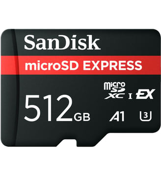 Carte Micro SD EXPRESS 512GB SWITCH - Sandisk - Standard