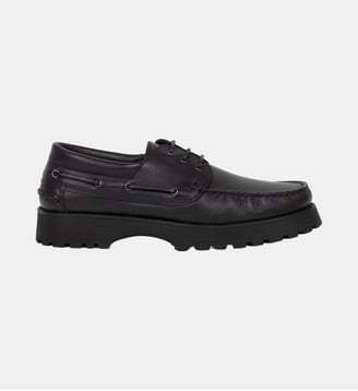 Chaussures Bateau Leif Cuir Grainé Bobbies
