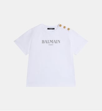 T-shirt imprimé Balmain Paris - Balmain - Blanc