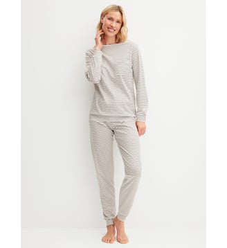 Pyjama avec bords élastiques Sweet Dreams - Calida - Charm cream