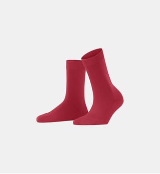 Chaussettes ClimaWool Laine Vierge - Falke - Écarlate