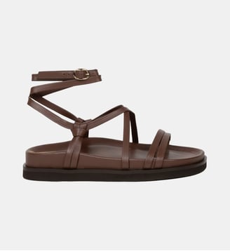 Sandales Plates Salina Cuir d Agneau Bobbies