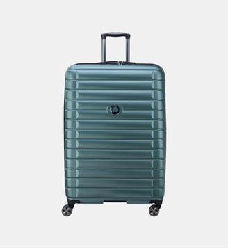 Valise 4R 82 cm - Delsey Paris - Bleu vert