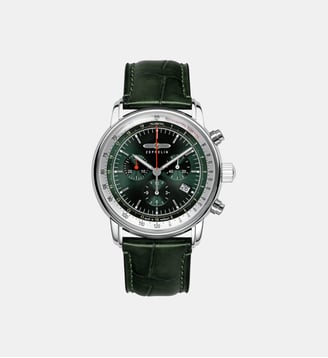Montre Marine Vert Z-8888-4 - Zeppelin - Argenté