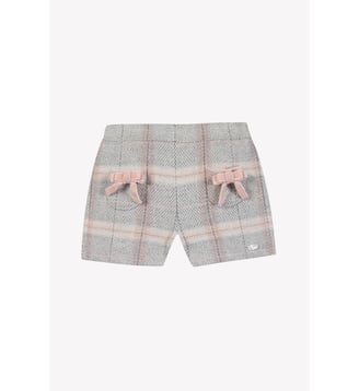 Short -  moyen laine carreaux - Tartine Et Chocolat - Beige