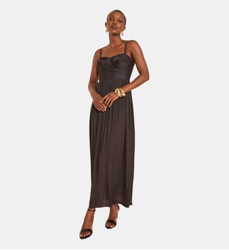 Robe Bustier Fluide Passion - Maison 123 - Noir