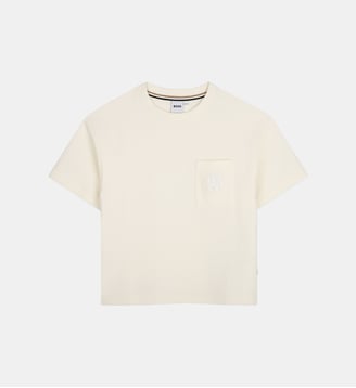 Tee-shirt manches courtes - BOSS Kidswear - Ivory