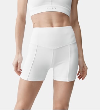 Short de sport Deo - Born Living Yoga - Blanc pur