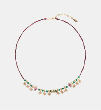 Collier de perles avec pampilles JADESSY - Hipanema - Émeraude