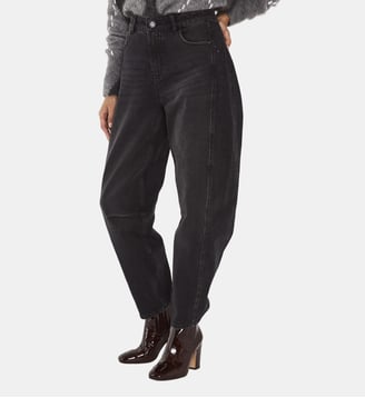 Pantalon Denim En Coton Mélangé Robinson - Maison 123 - Noir
