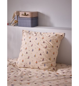 Taie d'oreiller percale de coton "Matéo" - Cyrillus - Imprimé multico