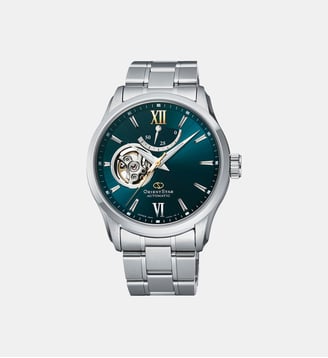 Montre automatique Contemporary Vert RE-AT0002E - Orient Star - Argenté