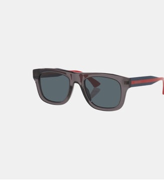 Lunettes de soleil Rectangulaire GG1991S - Gucci - Gris
