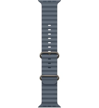 Bracelet 49 mm  Océan bleu maritime naturel - Apple - Bleu
