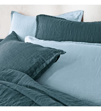 Housse de couette en lin lavé La Redoute Interieurs